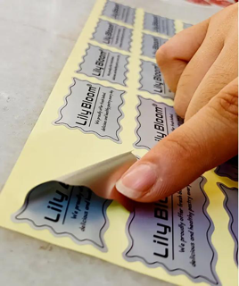 Etiqueta autocolante para todas as indústrias