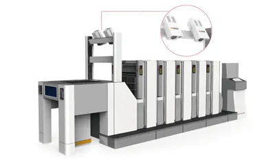 Sistema de detecção offline de imagem de impressão offset
